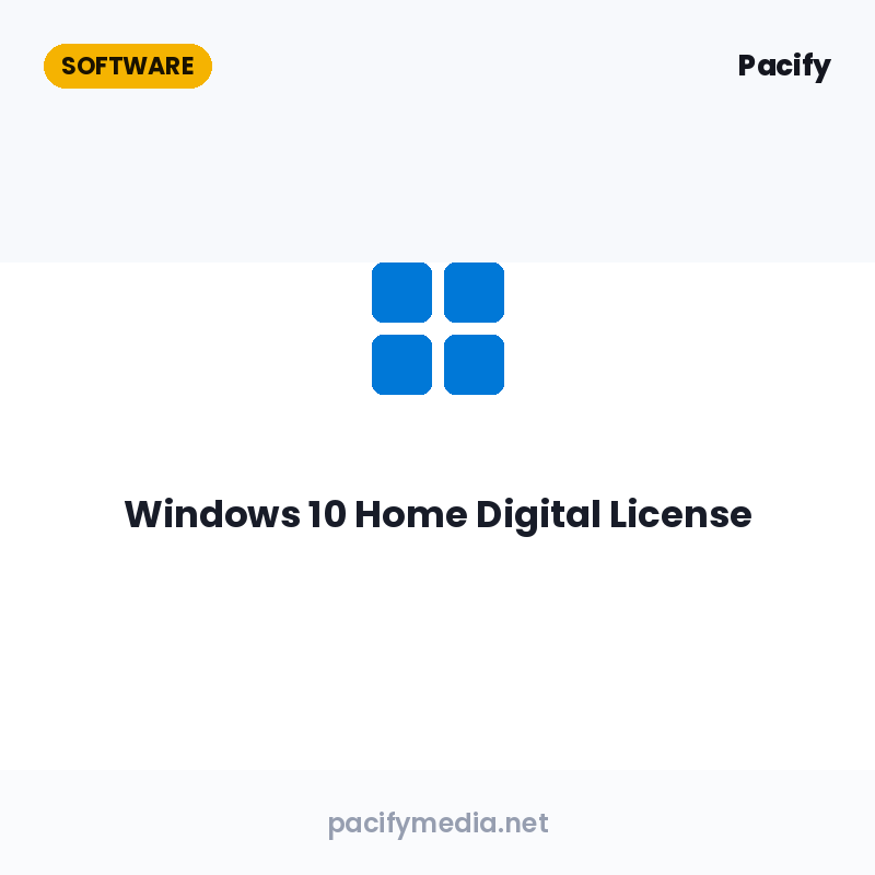 Windows 10 Home Digital License